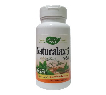 НАТУРАЛАКС 3 Herbal (Aloe) х 100капс Natures Way